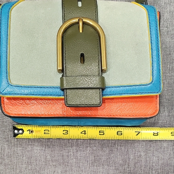 Fossil Green and Blue Crossbody Bag - Picture 15 of 16